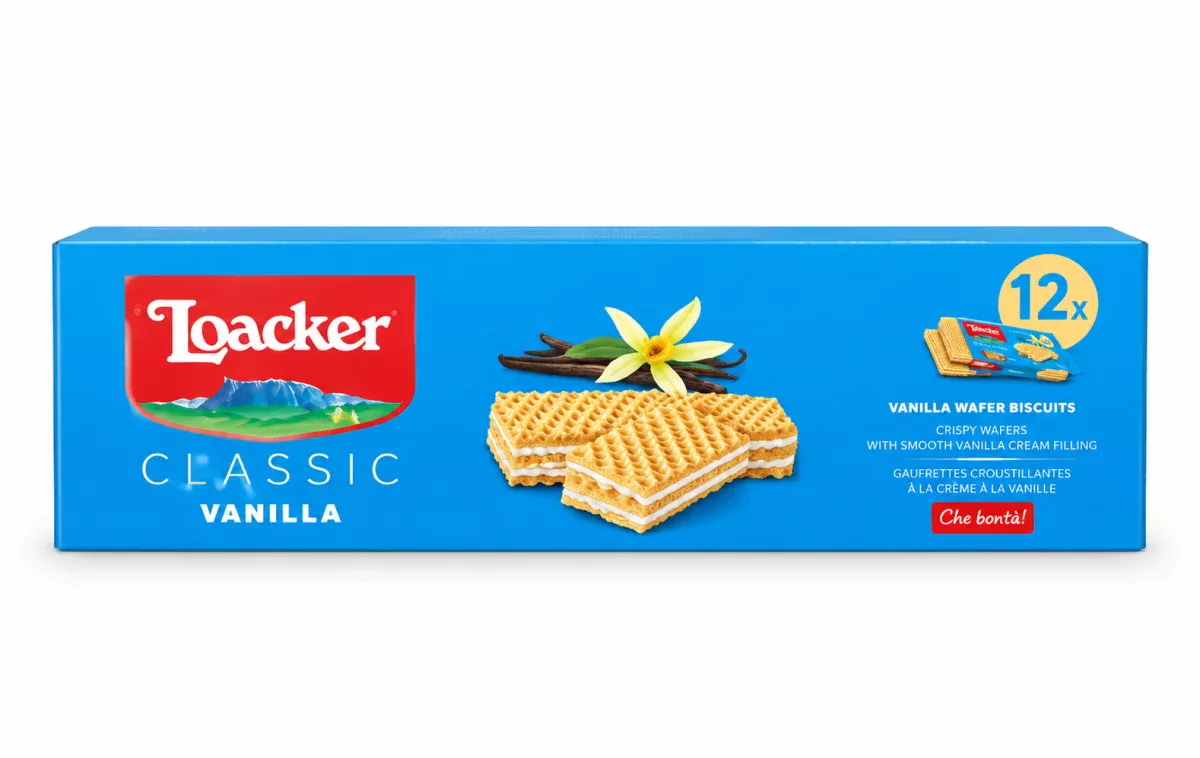 Loacker Wafer Classic Vanilla 12 Pack