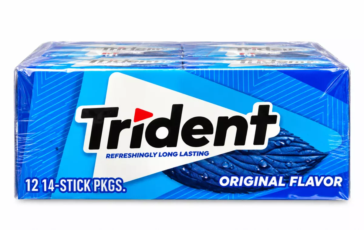 Trident Original Flavor 12 Pack 14 Sticks